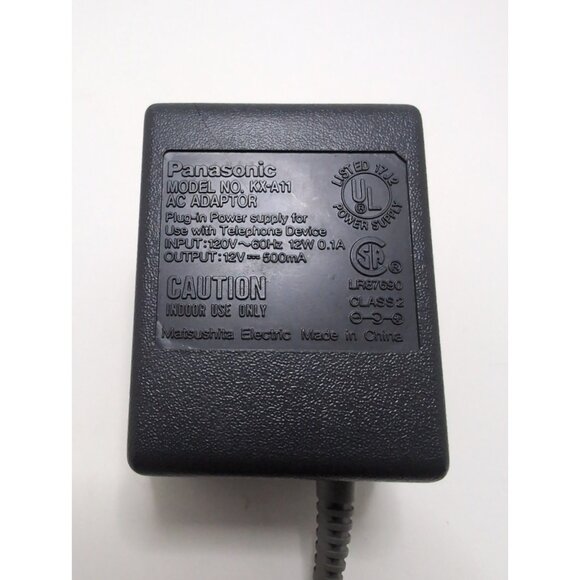 Panasonic KX-A11 AC Power Supply Adapter 12V 500mA Genuine OEM - Picture 2 of 4